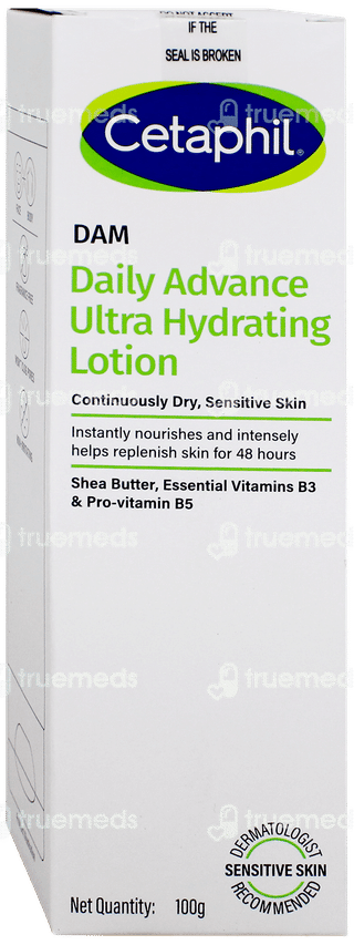 Cetaphil Dam Daily Advance Ultra Hydrating Lotion 100Gm